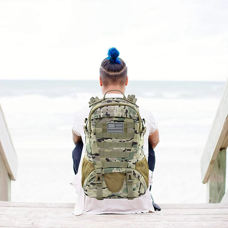 35L Military Tactical Backpack Hiking Bag Hunting Backpack MOLLE Trekking Backpack GYM Women Men EDC Outdoor Hiking Rucksack