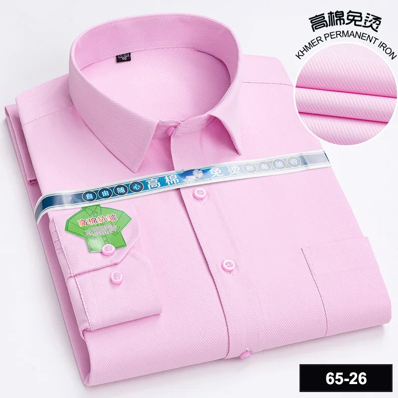 2026 Long Sleeve  Chemise Homme Tops for Men  Mens Clothing  White Shirt  Mens Fashion Clothing Trends