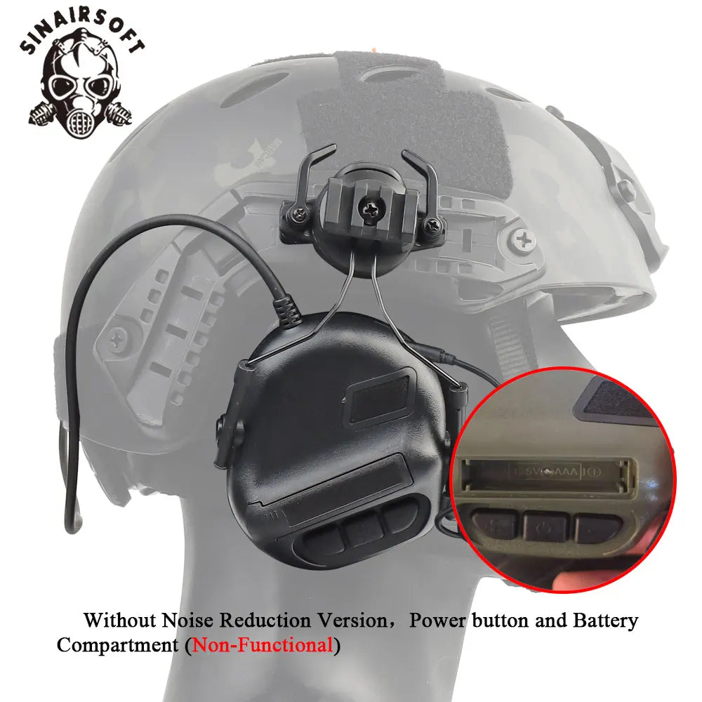 Tactical Gen5 Headset Non-picking Noise-Cancelling Headset For Militar Helmet Headset Baofeng Radio PTT Adapter Mobile Earphone
