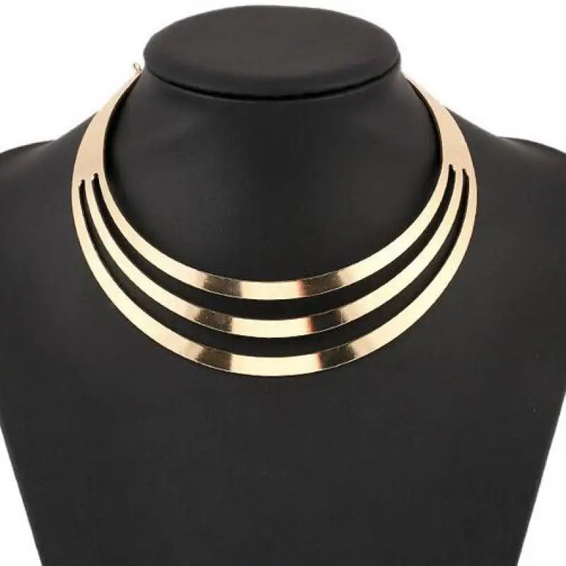 Collier Femme Maxi Necklace Collares Statement Chunky Choker Statement Brand Luxury Gold Color Jewelry Women Fashion Free Gift