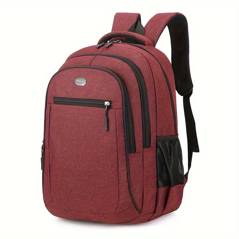 Large Capacity Backpack, Men's And Women's Student Computer Bag, Multi Pocket Wear-resistant Commuting Backpack, School Bags, And Is Suitable For 15.6-inch Laptops, For Best Birthday Gifts
