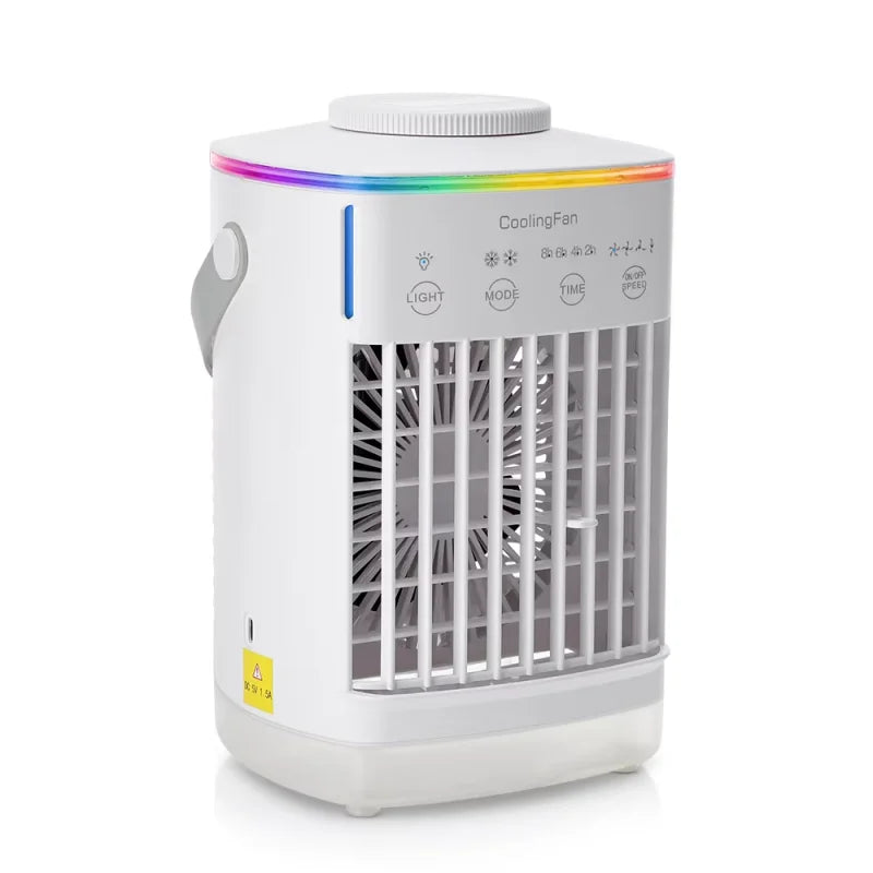 Desktop air conditioner fan small air cooling machine small air conditioner household water cooling fan summer dormitory artifac