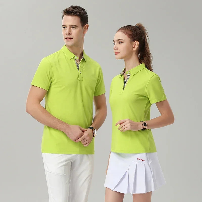 Polo shirt custom printed LOGO pattern lapel 2023 summer business leisure multi-style breathable company group diy embroidery