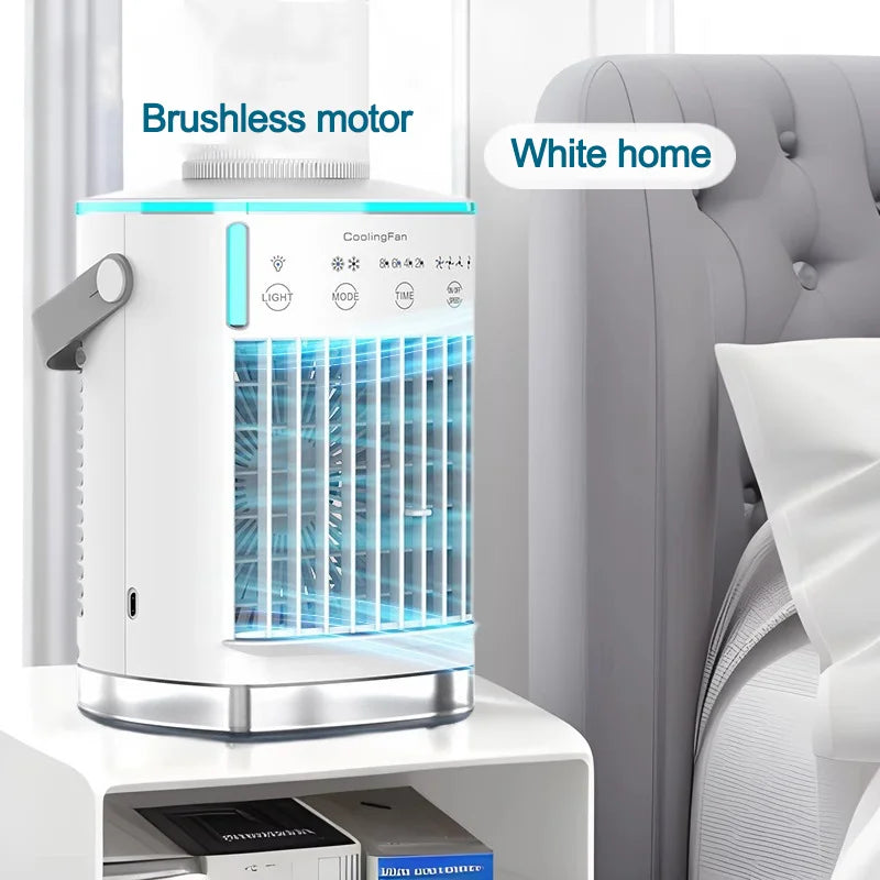 Desktop air conditioner fan small air cooling machine small air conditioner household water cooling fan summer dormitory artifac