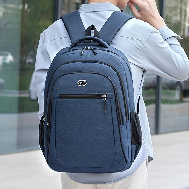 Large Capacity Backpack, Men's And Women's Student Computer Bag, Multi Pocket Wear-resistant Commuting Backpack, School Bags, And Is Suitable For 15.6-inch Laptops, For Best Birthday Gifts