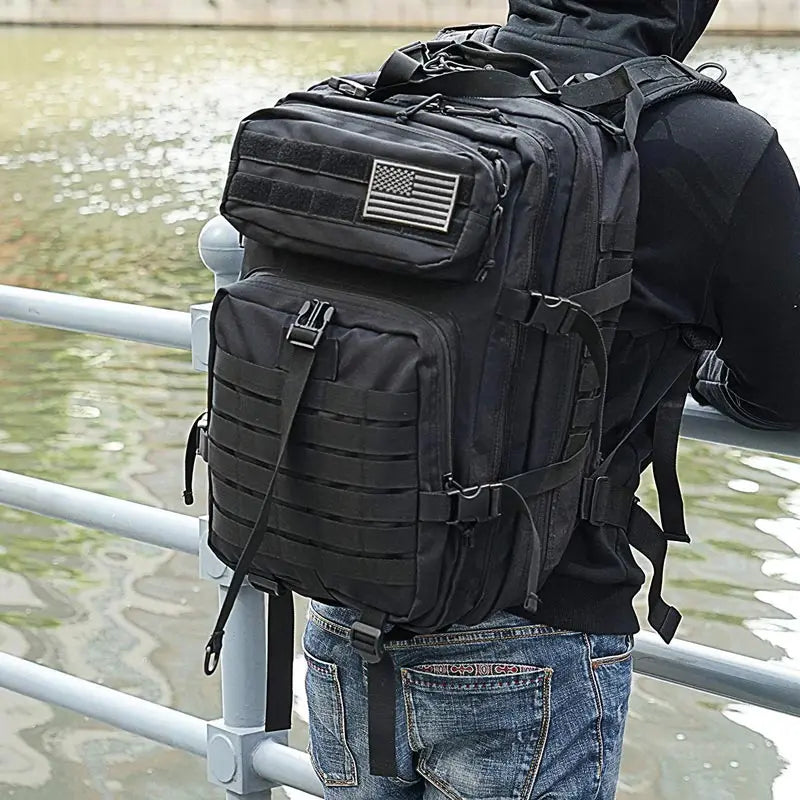 60L Army Military Tactical Backpack Men's Travel Large Capacity Rucksacks Men Waterproof Outdoor Sports Multi-functional Bags