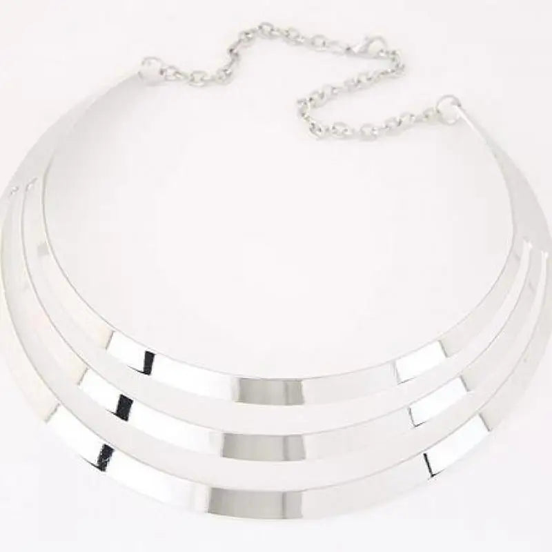 Collier Femme Maxi Necklace Collares Statement Chunky Choker Statement Brand Luxury Gold Color Jewelry Women Fashion Free Gift