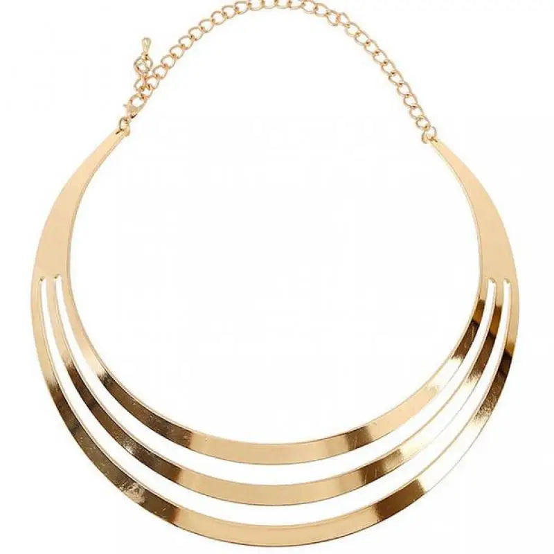 Collier Femme Maxi Necklace Collares Statement Chunky Choker Statement Brand Luxury Gold Color Jewelry Women Fashion Free Gift