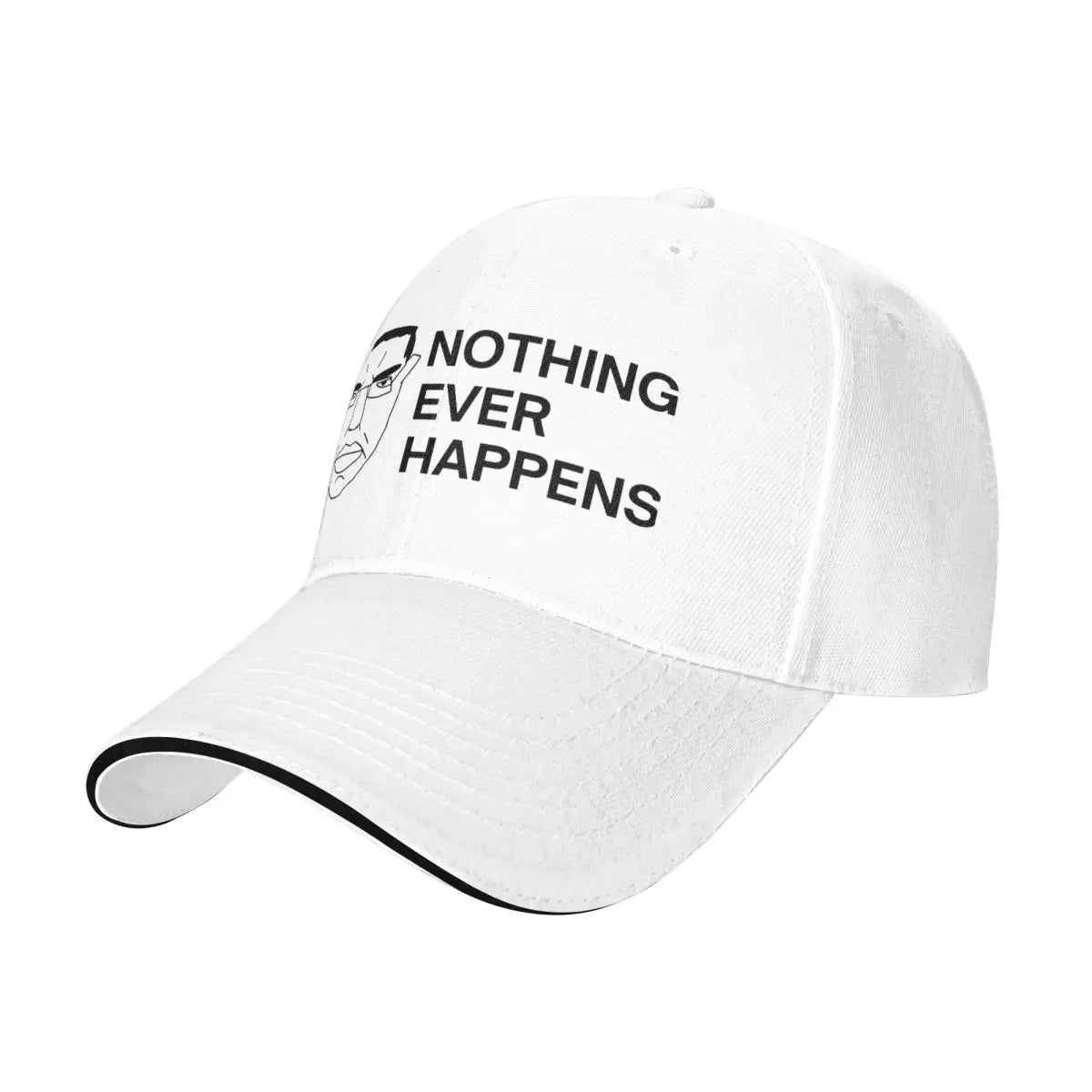Baseball Caps Fun Chudjak Chud Meme Nothing Ever Happens Casquette Female Male Outdoor Summer Caps