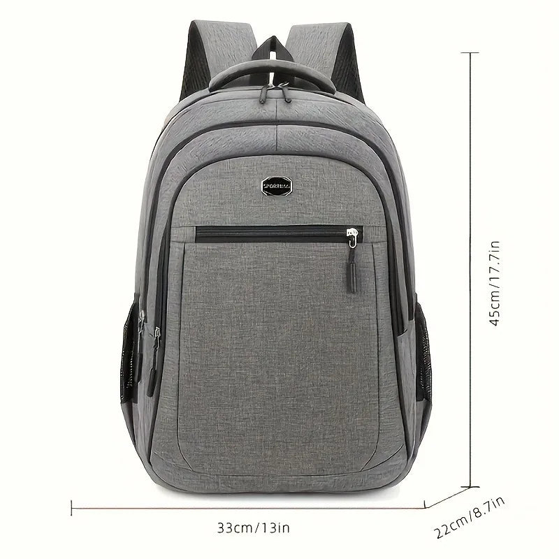 Large Capacity Backpack, Men's And Women's Student Computer Bag, Multi Pocket Wear-resistant Commuting Backpack, School Bags, And Is Suitable For 15.6-inch Laptops, For Best Birthday Gifts
